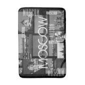 モスクワ市聖バジル大聖堂建築都市 バスマット (正面縦)