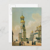 モスクワ素晴らしの鐘楼を見る ポストカード (正面/裏面)