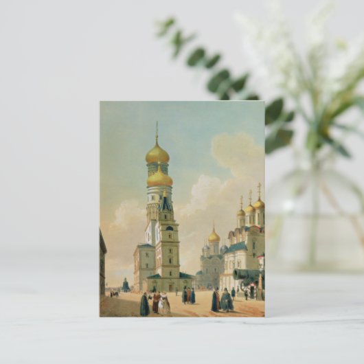 モスクワ素晴らしの鐘楼を見る ポストカード (スタンド正面)