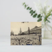 モスクワ赤方形 ポストカード (スタンド正面)