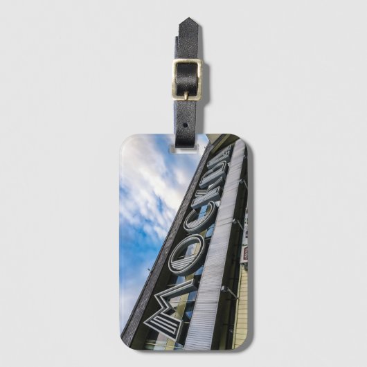 モスクワ駅の標識 ラゲッジタグ (正面縦)