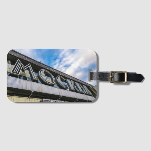 モスクワ駅の標識 ラゲッジタグ (正面横)