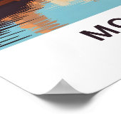 モスクワ・ロシア旅行印刷 ポスター (角)