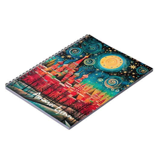 モスクワ・ロシア ノートブック (左側)