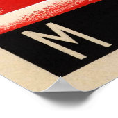 モスクワ・ロシア・ヴィンテージ旅行ポスター復元 ポスター (角)