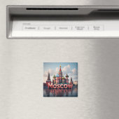 🧲 モスクワ ロシア 休日の思い出 🇷🇺 マグネット (インサイチュ (食洗機))