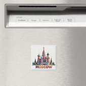 🧲 モスクワ ロシア 旅行の思い出 🇷🇺 マグネット (インサイチュ (食洗機))