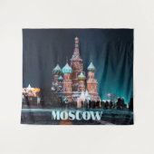 モスクワ ロシア 聖バシル教会 タペストリー (正面(横))