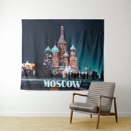 モスクワ ロシア 聖バシル教会 タペストリー (インサイチュ(横))