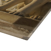 モスクワ。冬。ライオンの彫刻 カッティングボード (角)