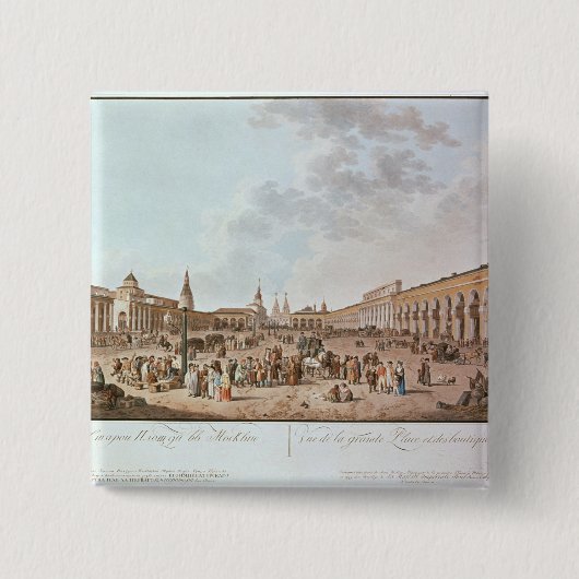 モスクワ 缶バッジ (正面)