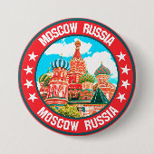 モスクワ 缶バッジ (正面)