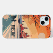 モスクワ Case-Mate iPhoneケース (裏面 (横))