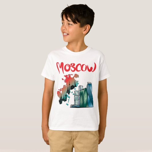 モスクワ Tシャツ (正面フル)