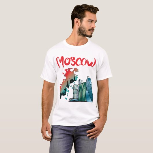 モスクワ Tシャツ (正面フル)