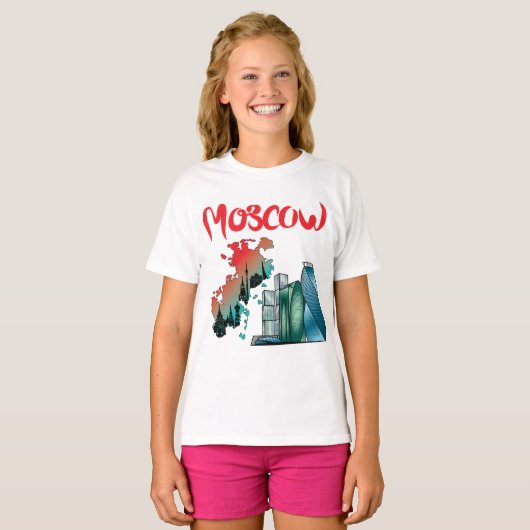 モスクワ Tシャツ (正面フル)