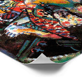 モスクワIバイヴァッシリーカンディンスキー ポスター (角)