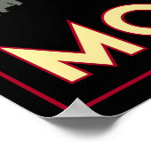 モスクワkremlin art decoレトロ旅行 ポスター (角)