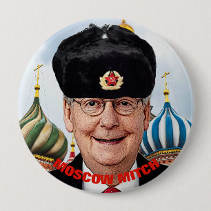 モスクワMitch Mcconnellをにやにや笑うこと 缶バッジ