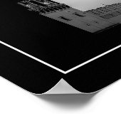 モスクワNovodevichy修道院建築 ポスター (角)