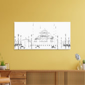 モスク別交通 キャンバスプリント (インサイチュ (リビング))