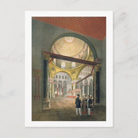 モスク・エル・アクサは「エルサレムのお土産」から ポストカード (正面)