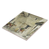 モスク(Patio de la Mesquita)の裁判所、から「 タイル (側面)