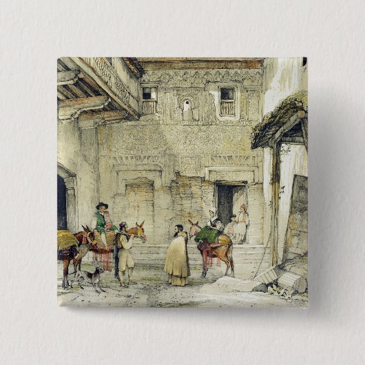 モスク(Patio de la Mesquita)の裁判所、から「 缶バッジ (正面)