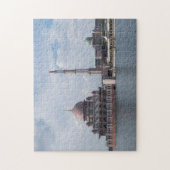 モスクPutra Jayaマレーシア。 ジグソーパズル (縦)