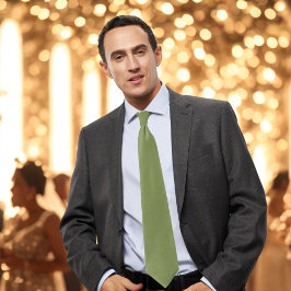 モスグエレガントリーンタイ ネクタイ