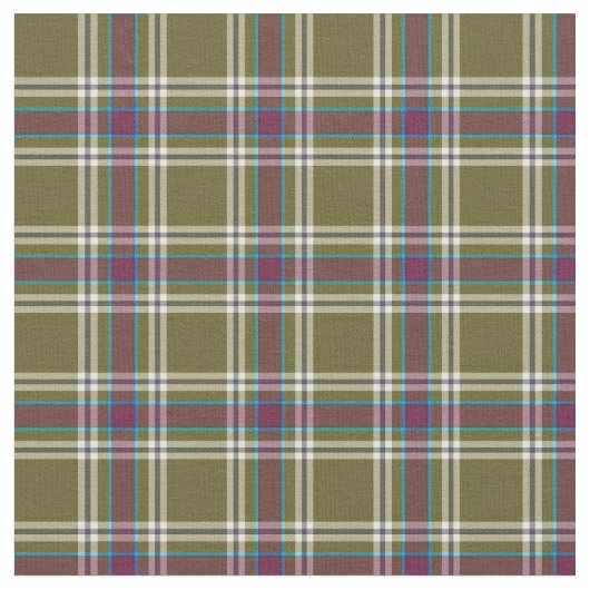 モスグリーンおよび紫色のファッションの格子縞 ファブリック (クローズアップ)