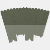 モスグリーンのお好みボックス - テクスチャードトップ - カスタマイズ フェイバーボックス (見開き)