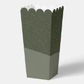 モスグリーンのお好み箱　－　テクスチャードトップ　－　カスタマイズ フェイバーボックス (裏面)