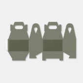 モスグリーンパネル　テクスチャードフロント付フェイバーボックス フェイバーボックス (折り畳みなし)