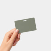 モスグリーン名前をカスタムするバッジ バッジ (手持ち)