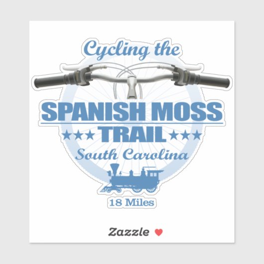 モススペインのトレイル(H2) シール (シート)