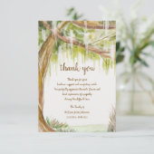 モススペインの悔やみや弔慰サンキューカード サンキューカード (スタンド正面)