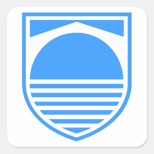 モスターコート・オブ・アームズ スクエアシール (正面)