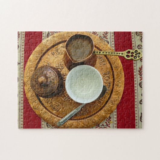 モスターボスニアコーヒーセットパズル ジグソーパズル (横)