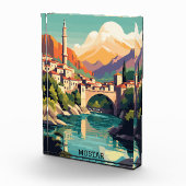 モスターボスニアヘルツェゴビナレトロヴィンテージトラベル フォトブロック (右)