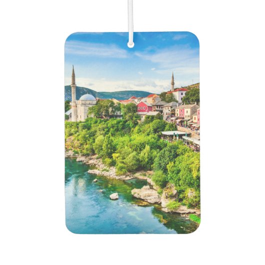 モスターボスニア・ヘルツェゴビナ カーエアーフレッシュナー (正面)