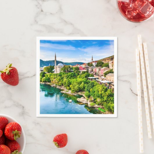 モスターボスニア・ヘルツェゴビナ スタンダードカクテルナプキン (インサイチュ)