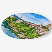 モスターボスニア・ヘルツェゴビナ ペーパープレート (アングル)