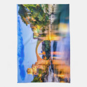 モスター（ボスニア・ヘルツェゴビナ） キッチンタオル (縦)