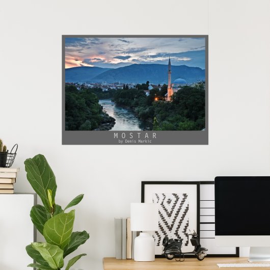 モスター ポスター (ホームオフィス)