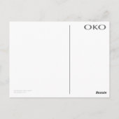 モスター ポストカード (裏面)