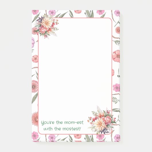 モステストでママを選ぶ ポストイット (正面)