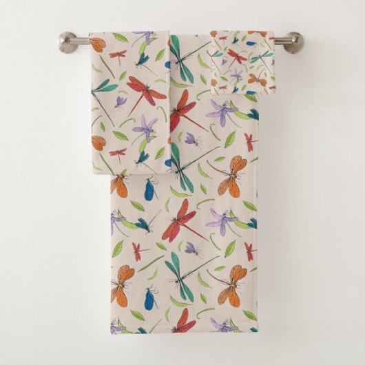 モスバタフライパターンラテマグ バスタオルセット (インサイチュ)