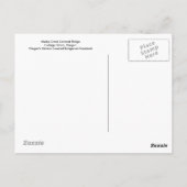 モスビークリークカバーブリッジ ポストカード (裏面)