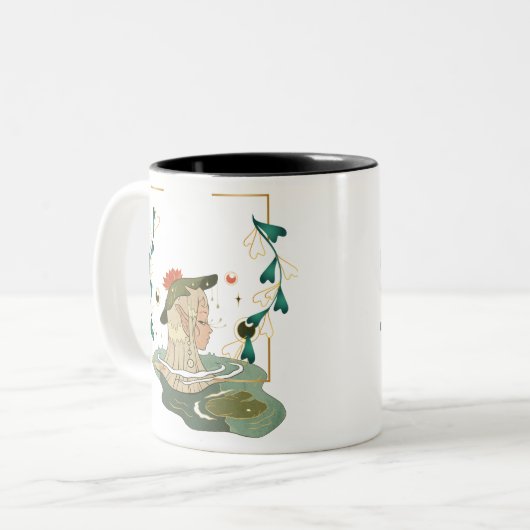 モスマスクフェアリーガールマグ ツートーンマグカップ (正面左)